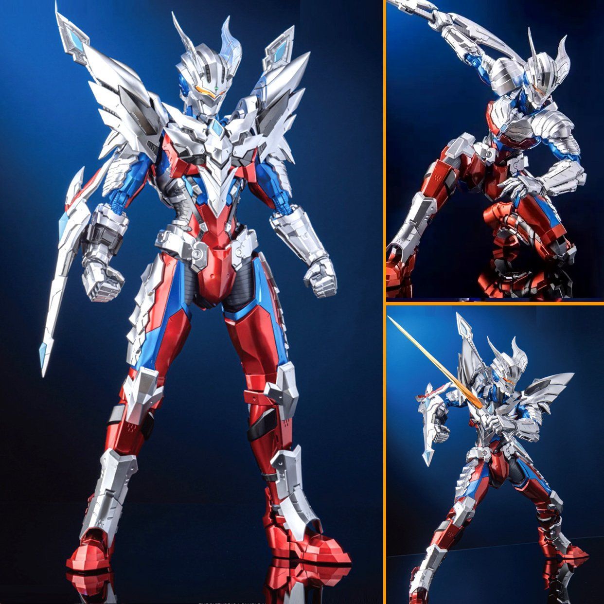 Model Kit Zero Megaman - Фигурка Ультрамен Зеро: Ультимативный Мех, многосуставная