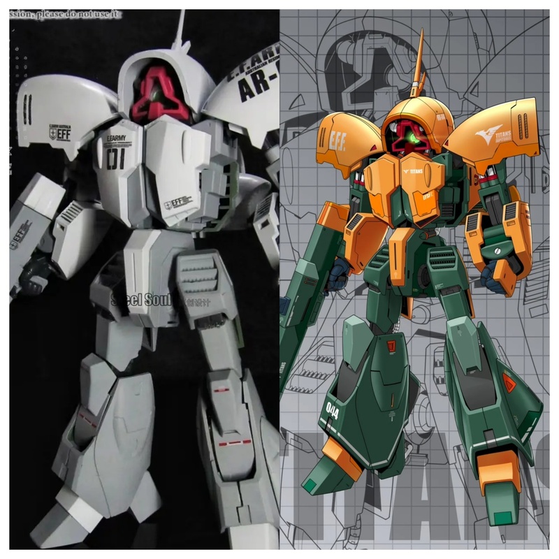 Model Kit Jms - Тыква-воин Xw-2 Hg 1/144, цветная механическая