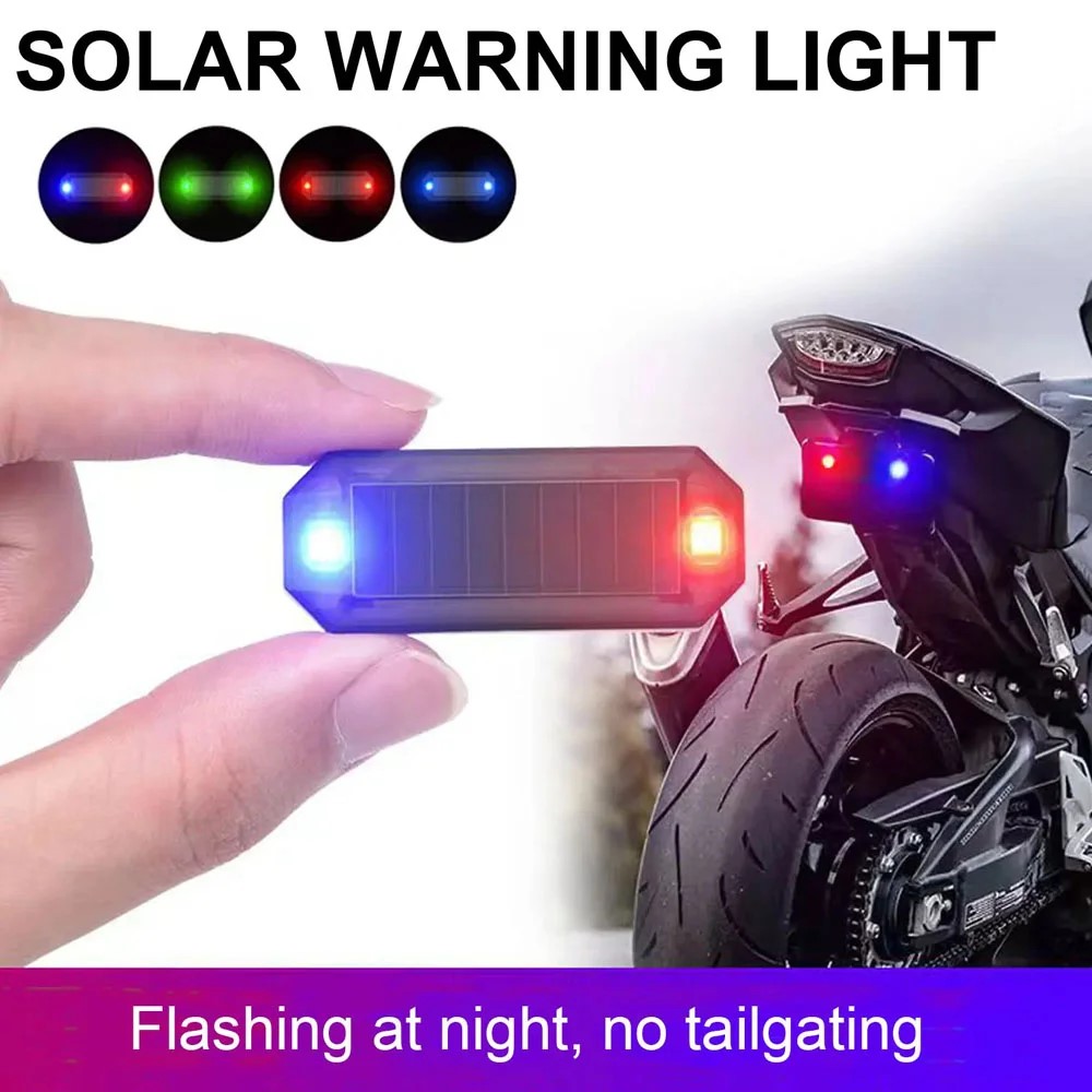 Model Kit Led - Мини-светодиодный автомобильный сигнальный светильник на солнечной