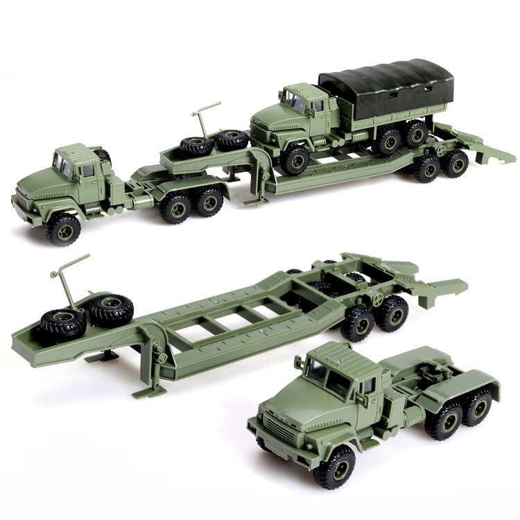 Model Kit Ukraine - 4D 1/72 Украинский военный грузовик-тягач КрАЗ-260Б,