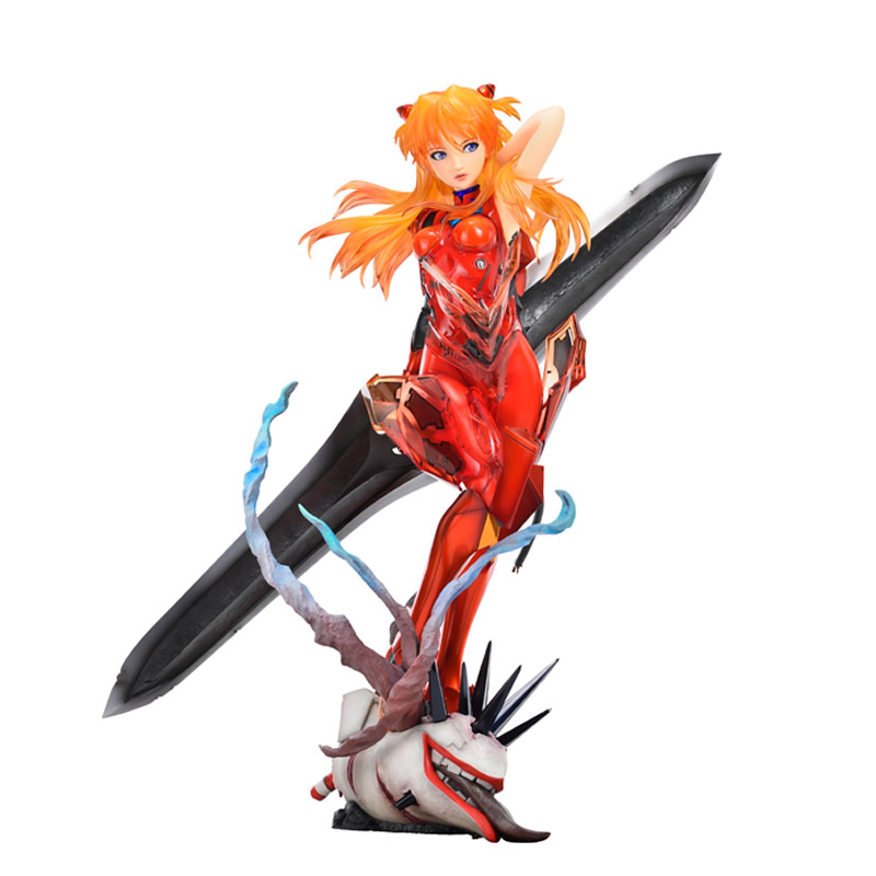 Model Kit Evangelion Bandai - 1/4 Асука Лэнгли Евангелион: Незакрашенный, несобранный