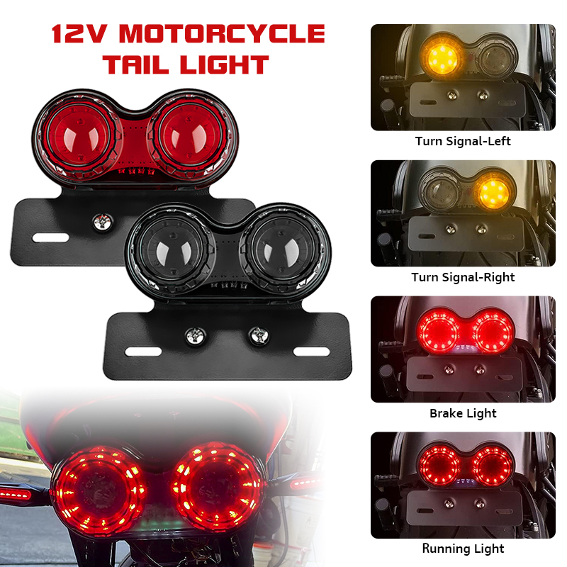 Model Kit Led - 12 В универсальный мотоциклетный светодиодный задний