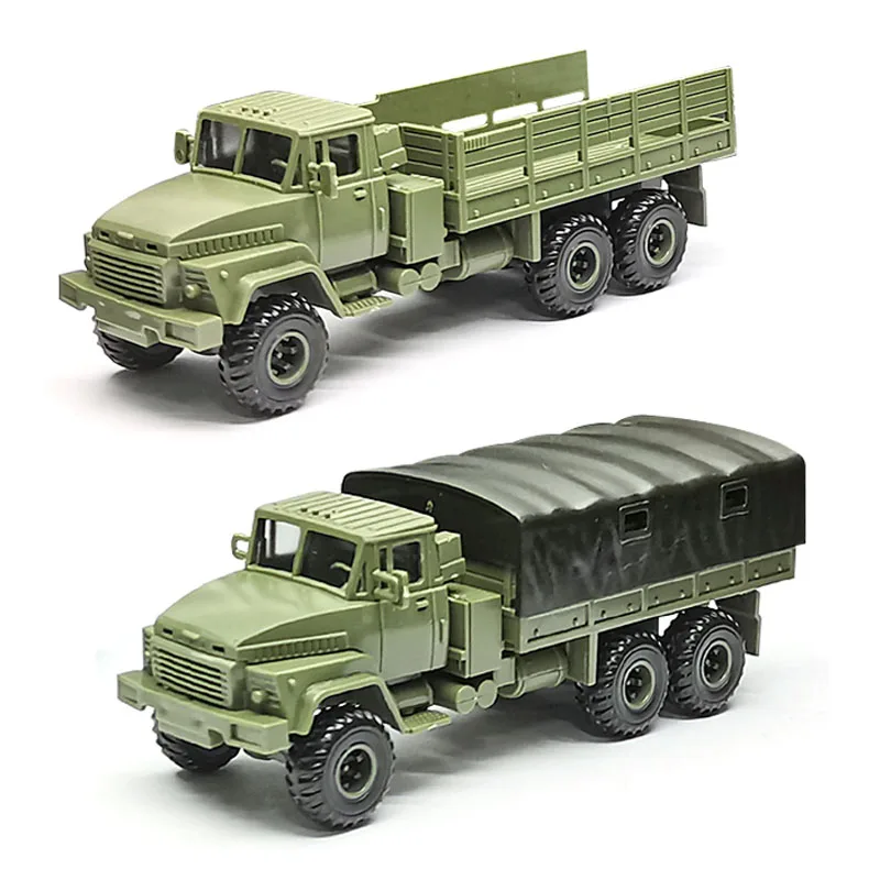 Model Kit Ukraine - Масштабная модель 1/72 Украинского тягача КРАЗ-260