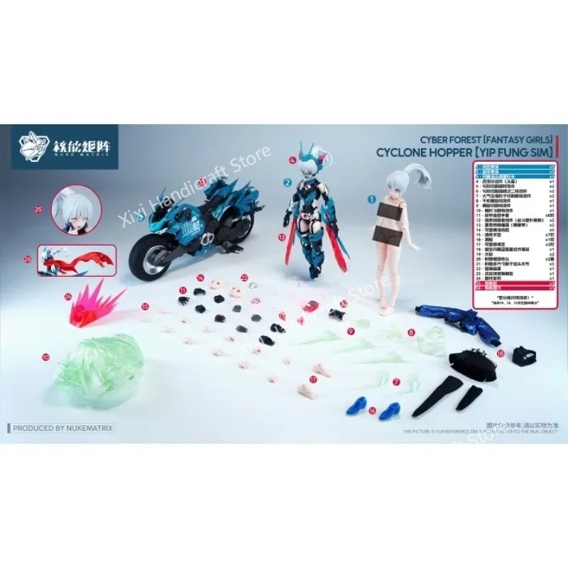 Model Kit Nuke Matrix - В наличии: Набор для сборки аниме-модели