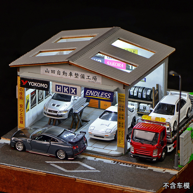 Набор для сборки диорамы автом – обзор и цена Model Kit Led