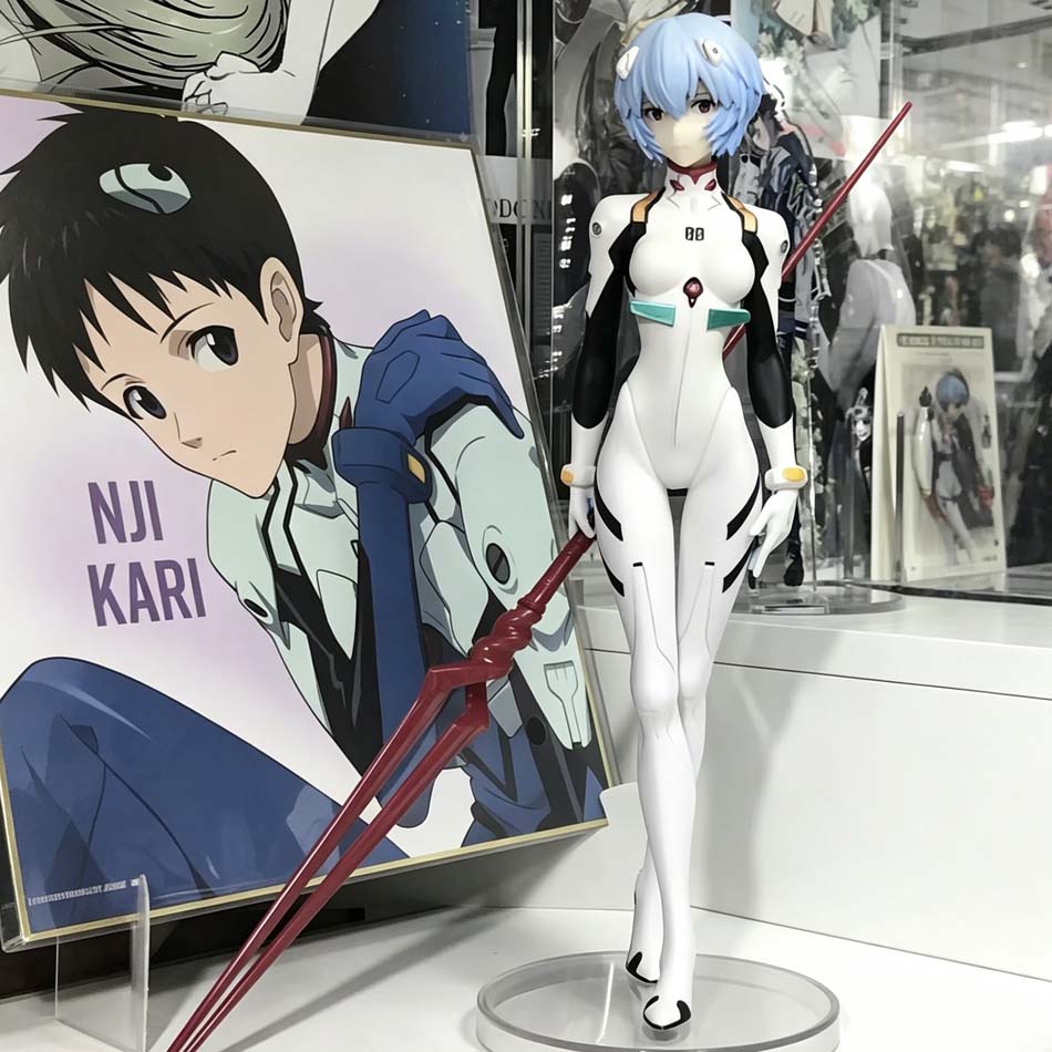 Изысканная фигурка Аянами Рей  – обзор и цена Model Kit Evangelion Bandai