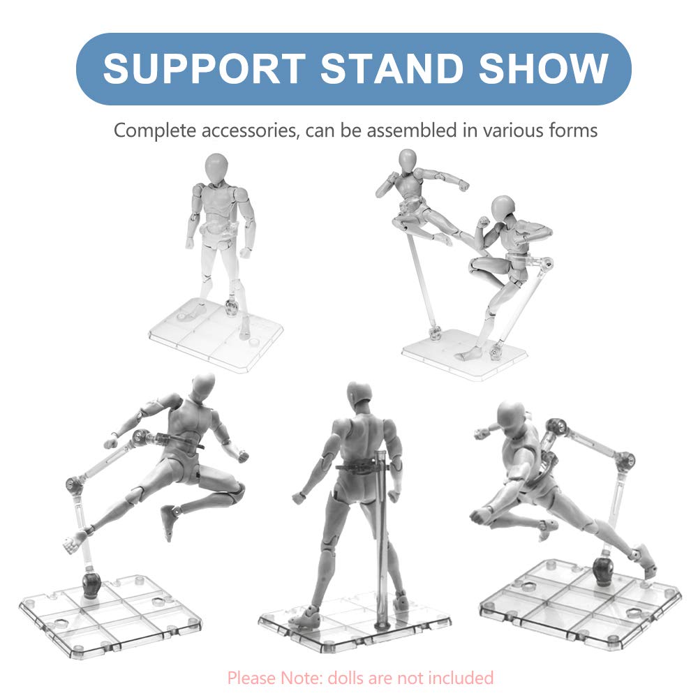 Прозрачная подставка для фигур – обзор и цена Model Kit Jms