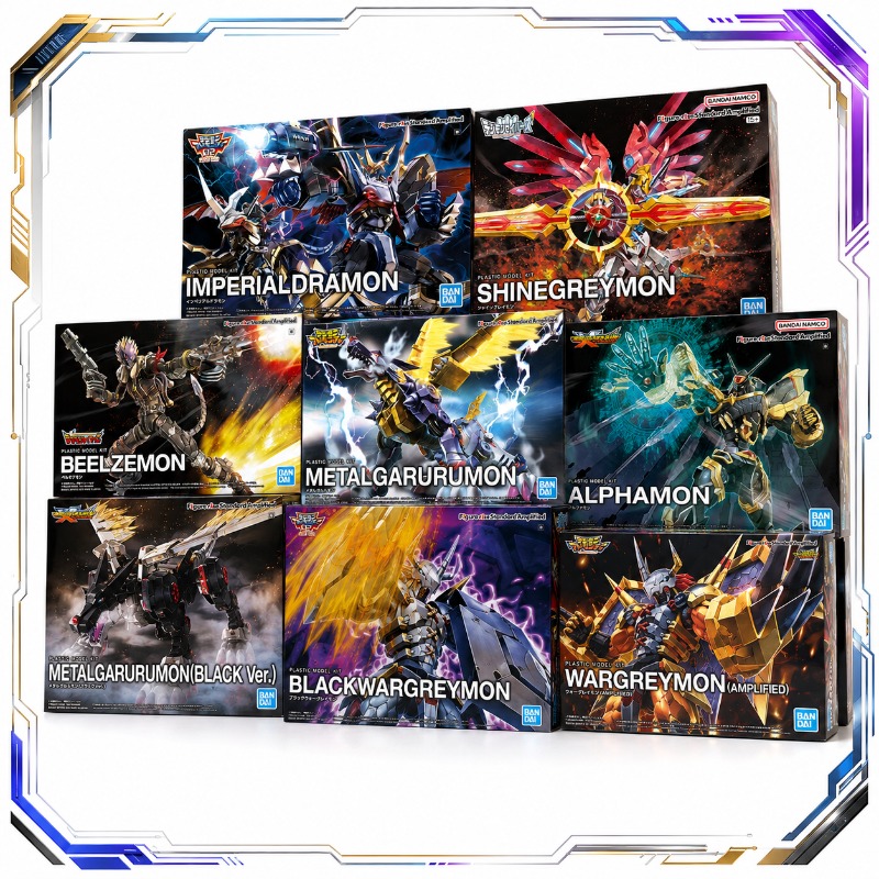 Оригинальный конструктор Banda – обзор и цена Model Kit Imperialdramon