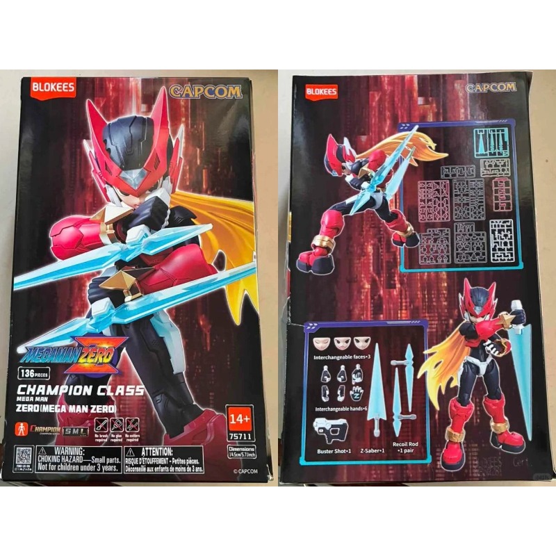 В наличии: сборная модель фигу – обзор и цена Model Kit Zero Megaman
