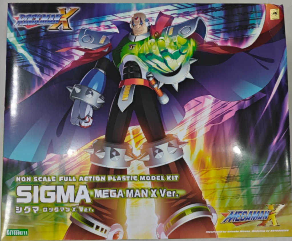 Котобукия Сигма Mega Man X Ver – обзор и цена Model Kit Zero Megaman