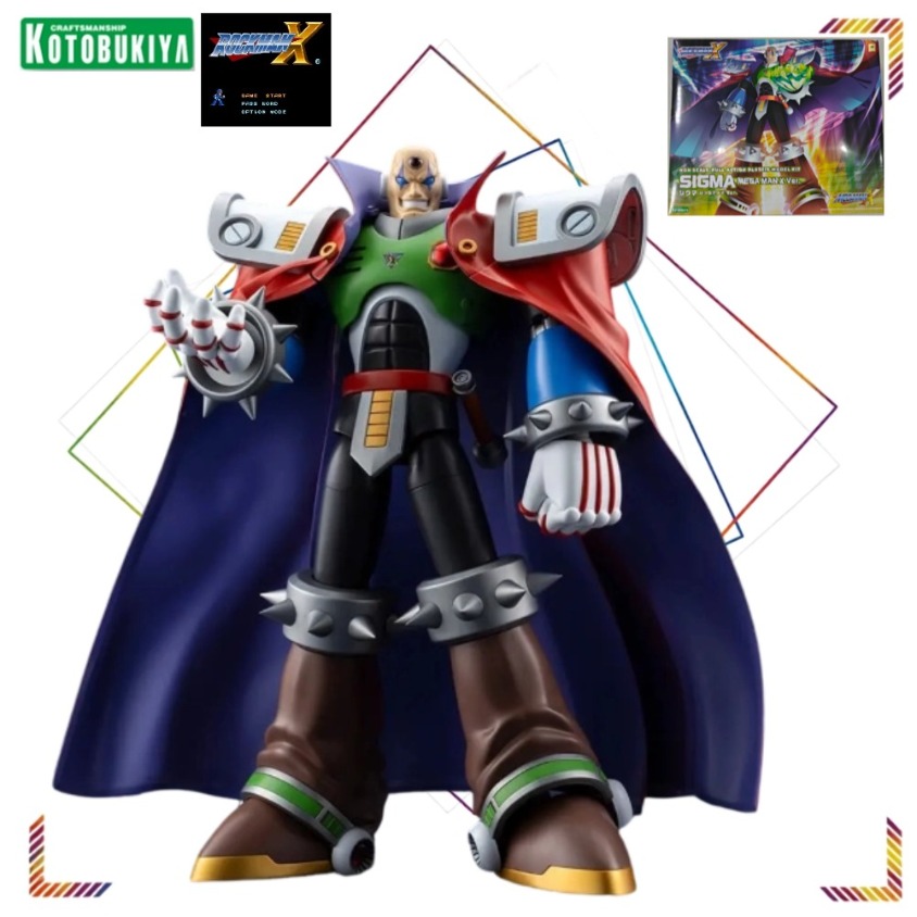 Котобукия Сигма Mega Man X Ver – обзор и цена Model Kit Zero Megaman
