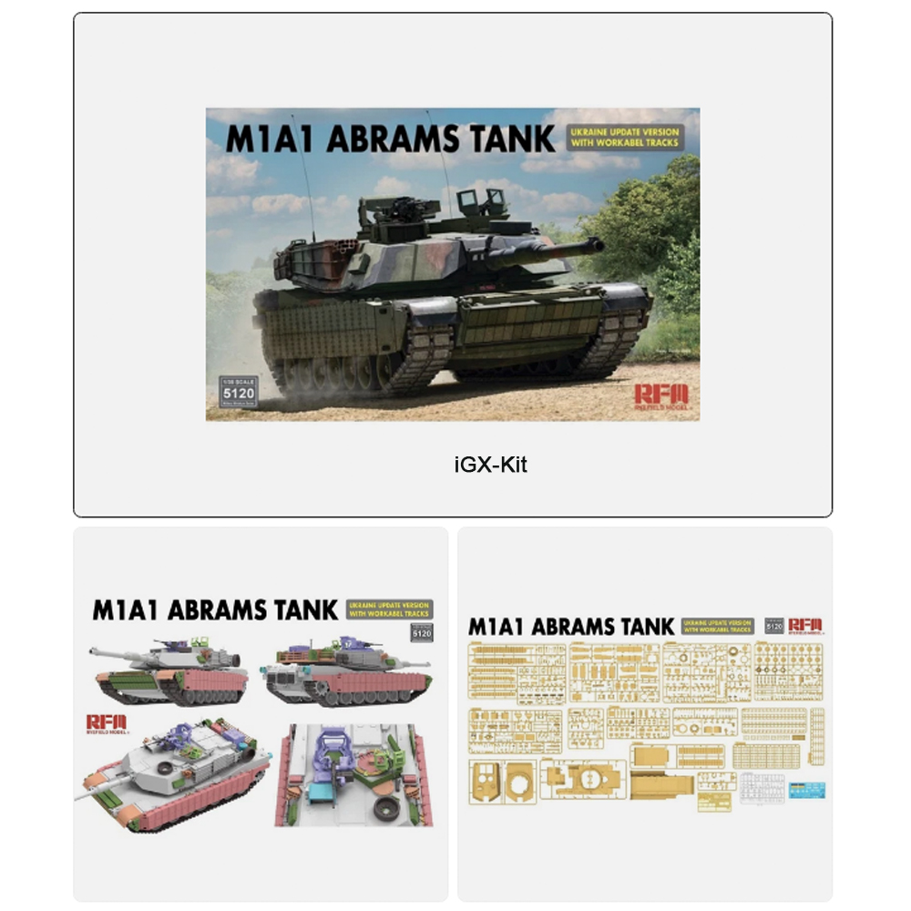 Модель танка M1A1 Abrams MBT ( – обзор и цена Model Kit Ukraine
