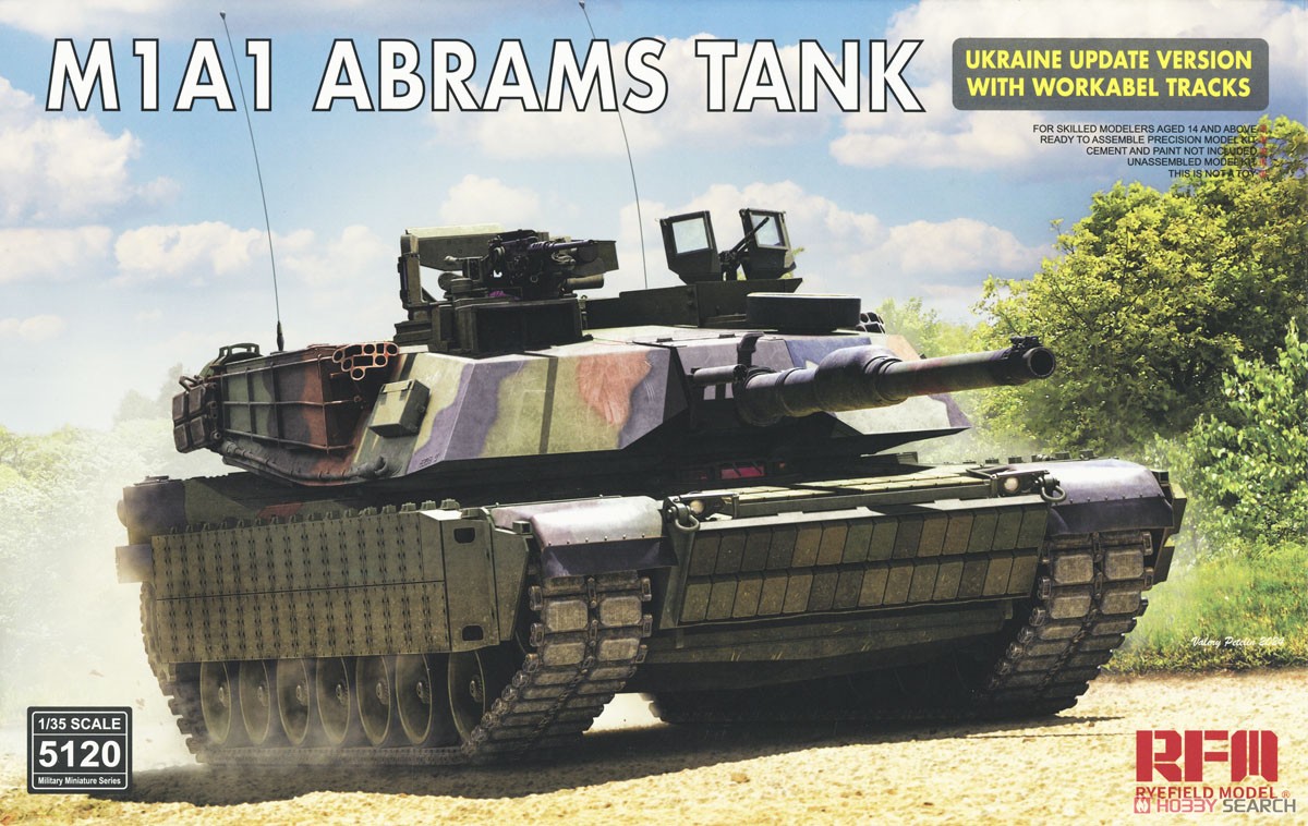 Модель танка M1A1 Abrams MBT ( – обзор и цена Model Kit Ukraine
