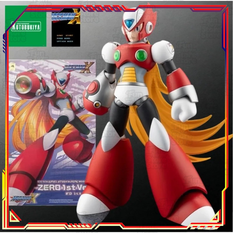 Коллекционная подвижная фигурк – обзор и цена Model Kit Zero Megaman
