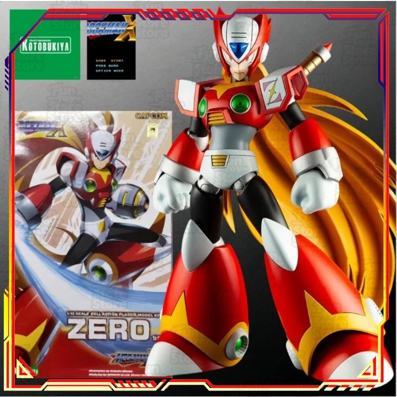 Коллекционная подвижная фигурк – обзор и цена Model Kit Zero Megaman